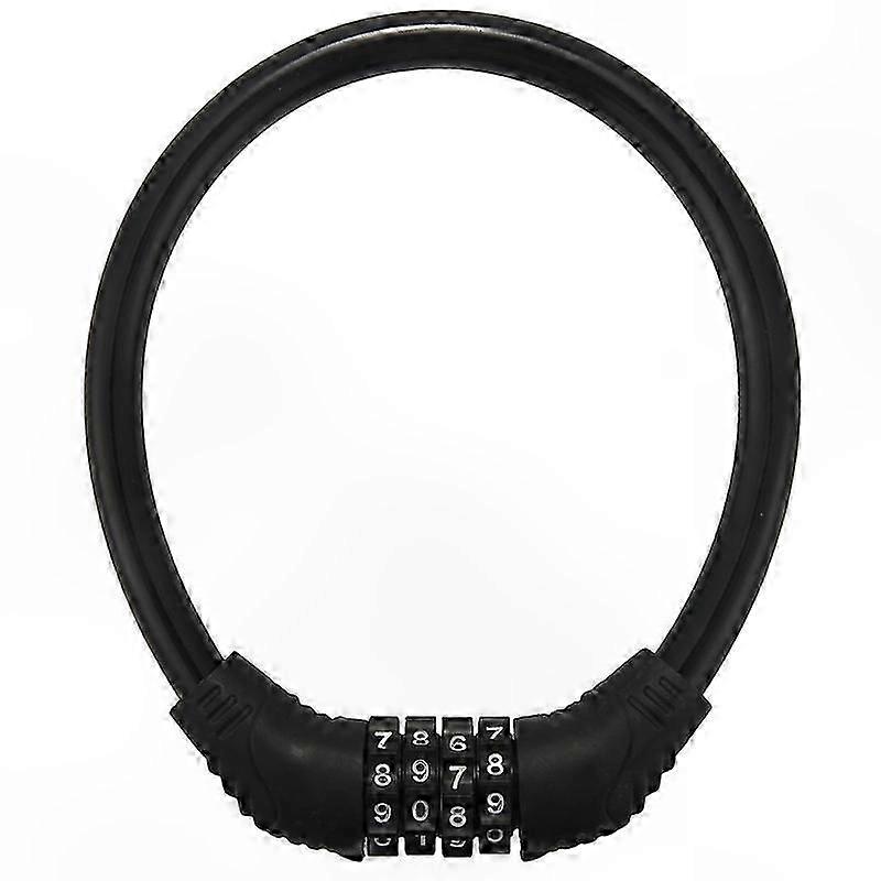 Mountain Bike Security Lock - Portable Anti-Theft Cable Lock with Password Code for Digital Bikes