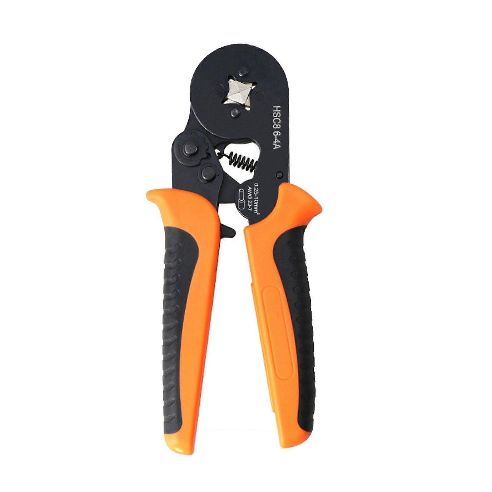 HSC8 6-4A Tube Terminal Crimping Pliers Quadrilateral Tube Terminal Crimping Pliers Cold Terminal Crimping Hand Tools