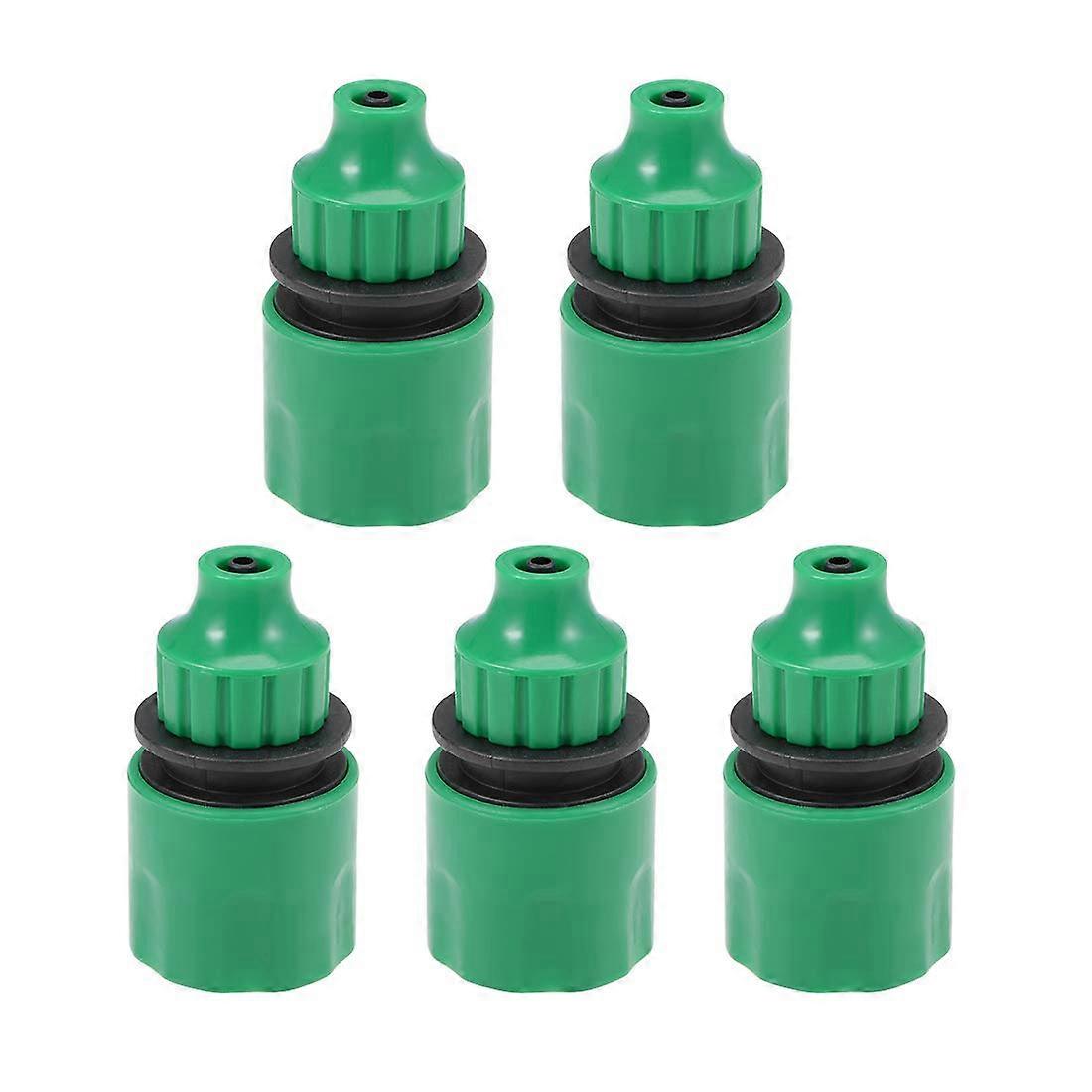 Quick Connector Hose Pipe Adapter Fitting 4mm Inner Diameter Hose Tubing for Garden Irrigation System 5pcs