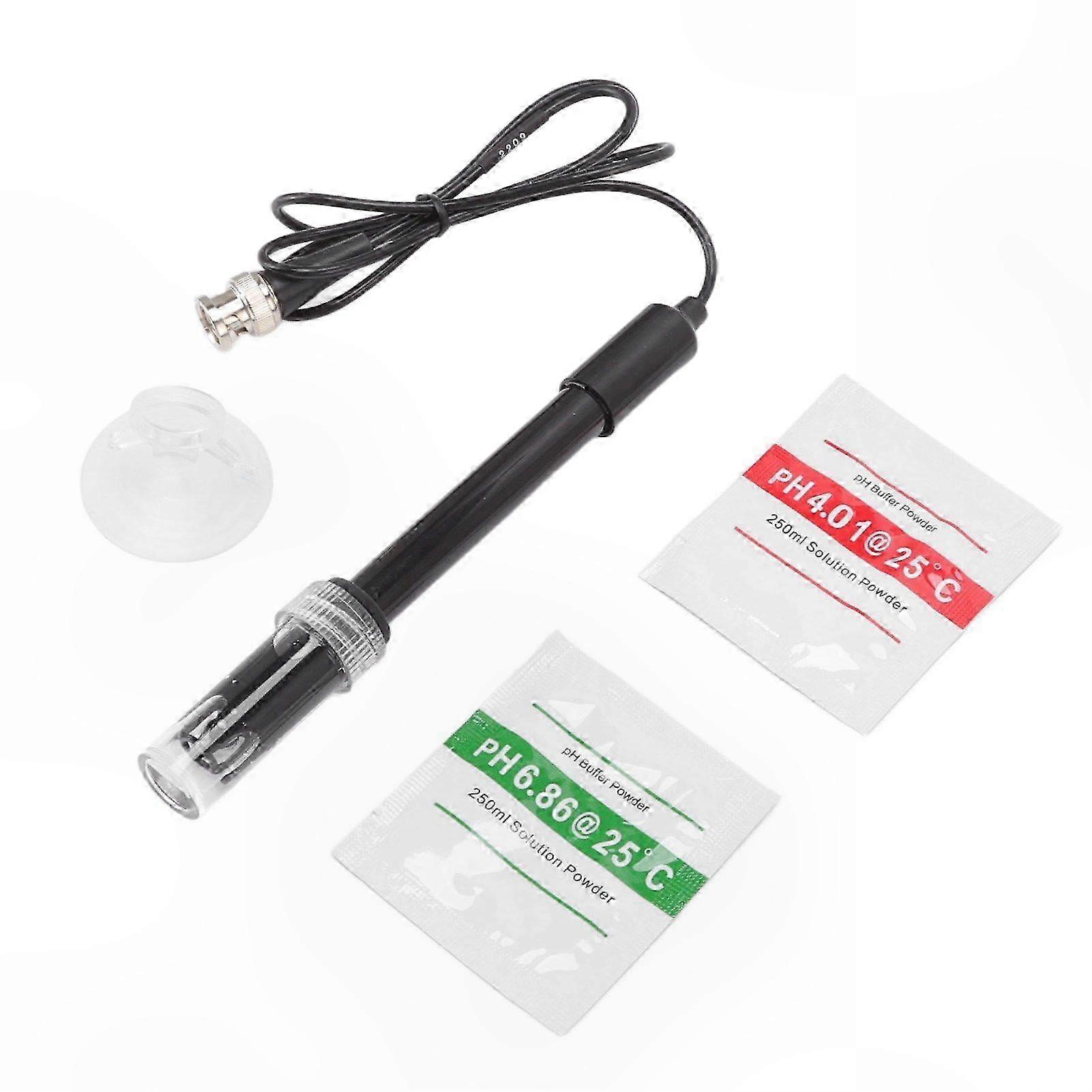 High-Sensitivity pH Electrode with BNC Connector for Aquarium Use