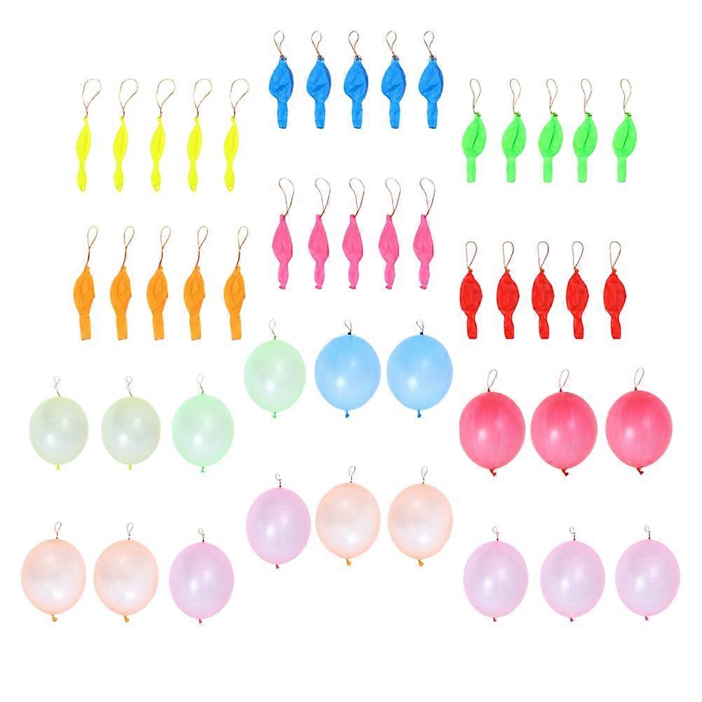 Assorted Color Latex Punching Ball Balloon Toys for Kids Use 50Pcs