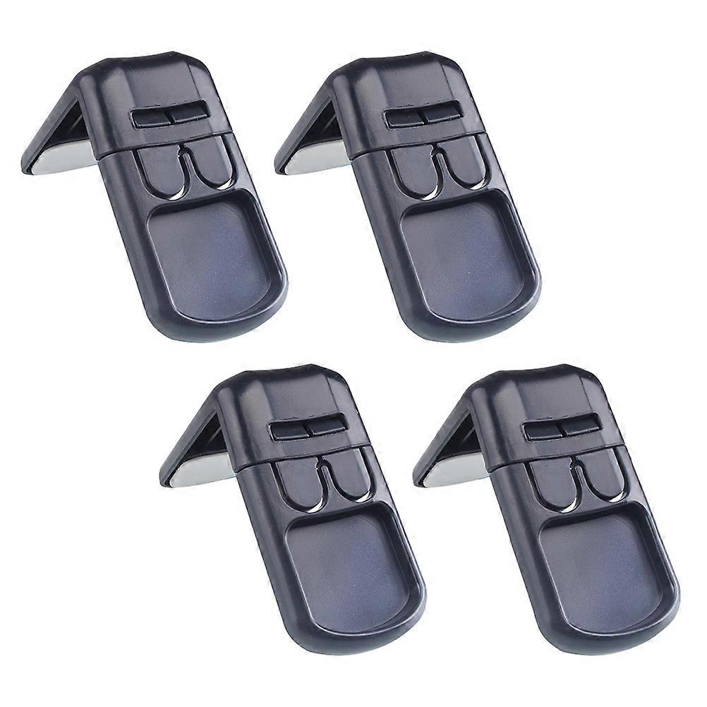 Baby Safety Cabinet Lock with Strong Adhesive for Drawer Door ABS Black 4 Pieces