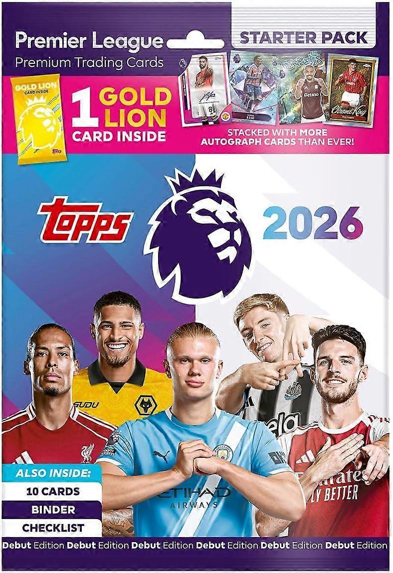 Topps Premier League 2025/26 Starter Pack Trading Cards