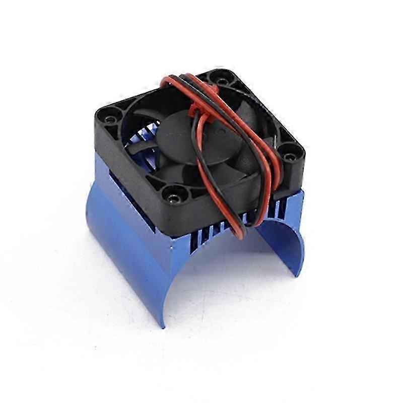 42mm Motor Cooling Fan Heat Sink for 1/10 E- E- Summit Arrma 1/8 Kraton Talion RC Car,2