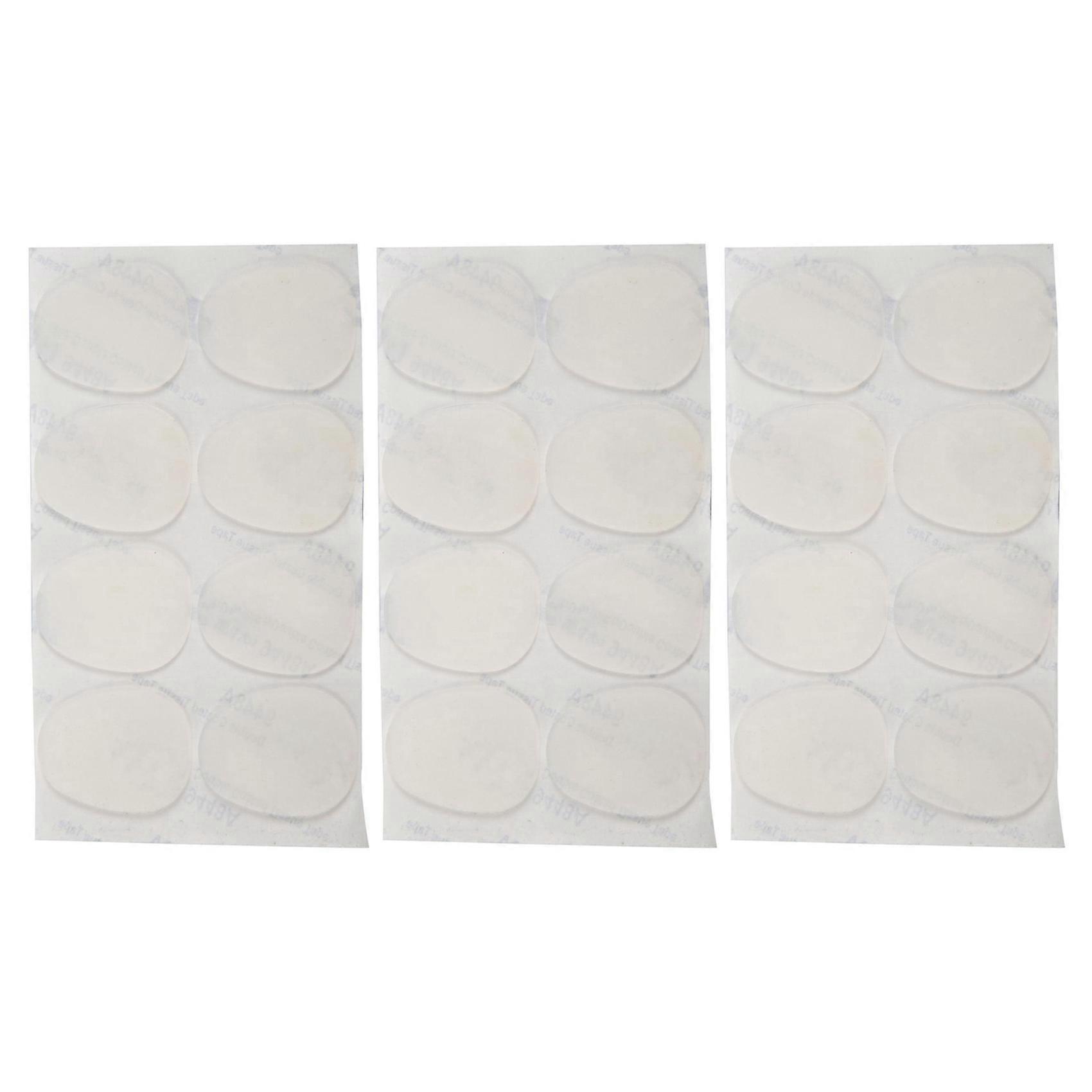24Pcs Alto/Tenor Sax Mouthpiece Patches Pads Cushions Transparent