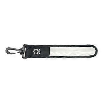 Glowing PVC Ornament Enhances Night Visibilities LED Light Up Backpacks Hanging Pendant Strap for Outdoor Activity  Yellow