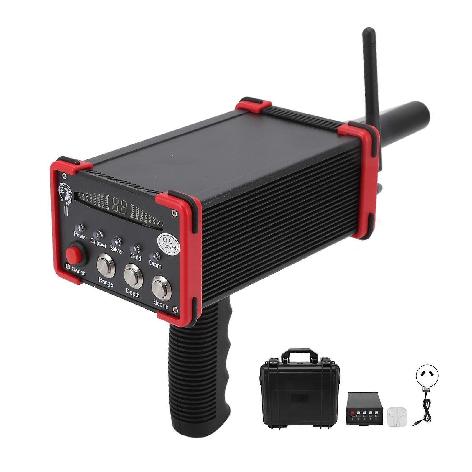 1000 Meters Range Metal Locator Underground 15m Depth Red Metal Detection Finder for Treasures
