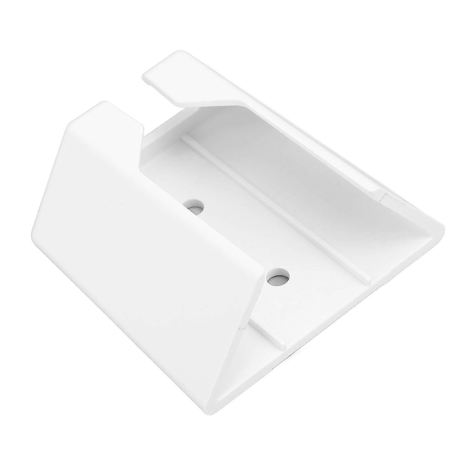 Ethernet Adapter Mounting Kit ABS Wall Mount Bracket 6x5.56x2.7cm White