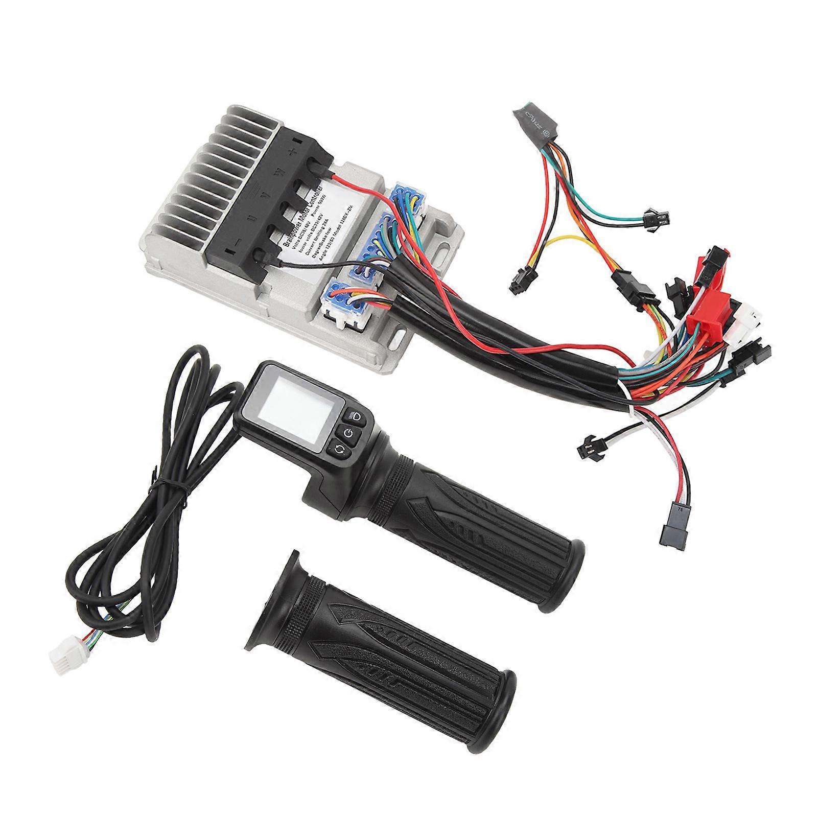 36V 48V 500W 28A E-Bike Speed Controller Kit with LCD Display