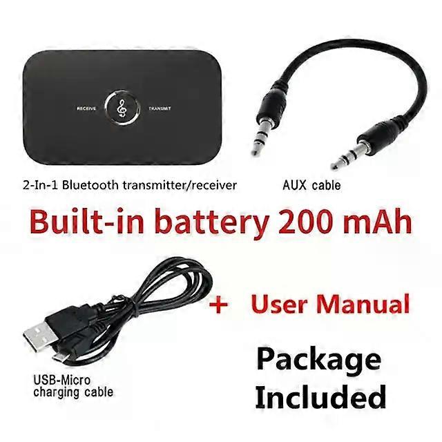 Bluetooth 5.0 Audio Transmitter Receiver RCA 3.5mm AUX Jack USB Dongle Music Wireless Adapter Suitable for Car Speaker PC TV Headphones