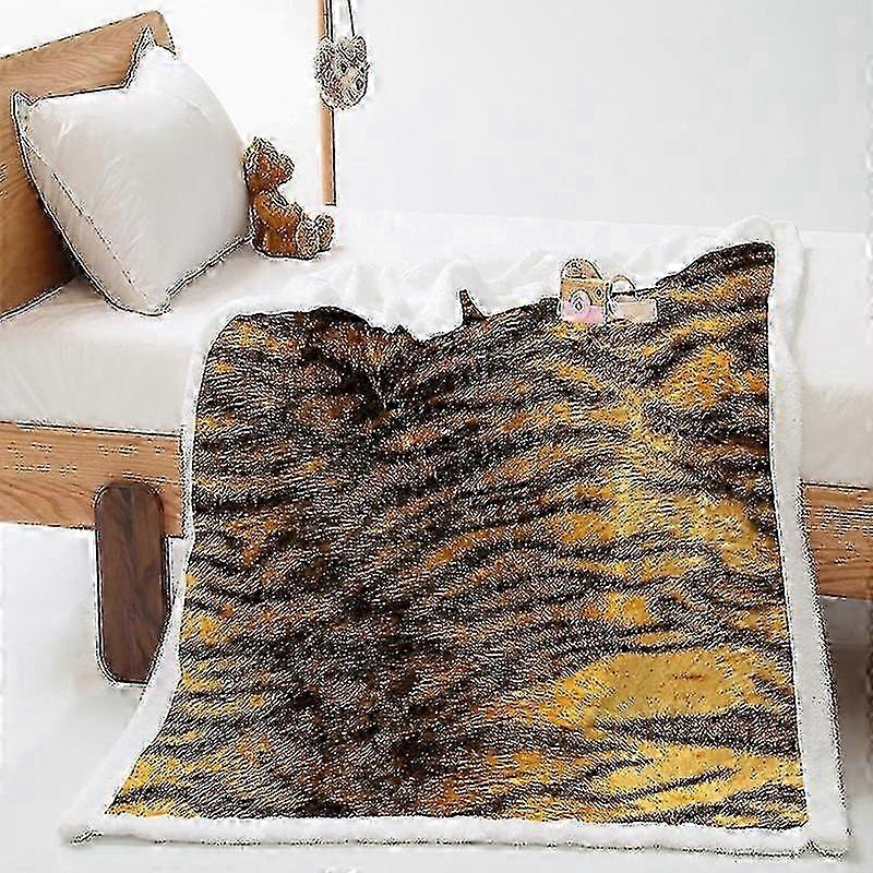 Ultra Soft 3d Printed Blanket, Cozy Microfiber Plush Blanket
