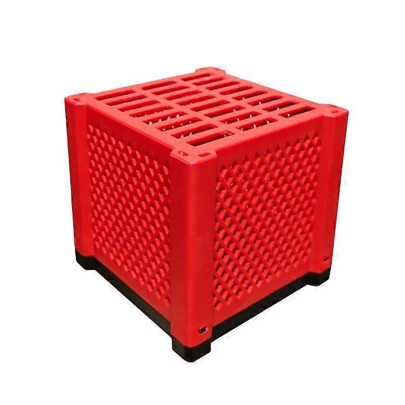 4PCS Fish Tank Filter Box: Aquarium Water Purifier Filter Container - Filtration Cube Empty for Pond Trough and Fish Bowl Easy to Install and Clean Ae