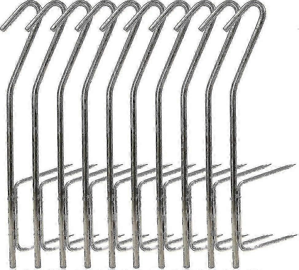 10 Pcs Incense Hookssmoking Fish Hooks For Bbq Smokers