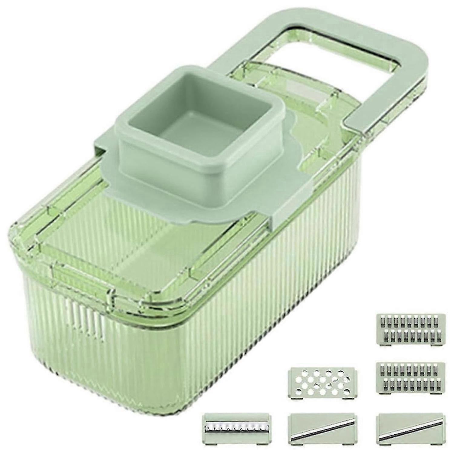 Vegetable Choppers Multifunctional Food Grater 6 Cutting Tools