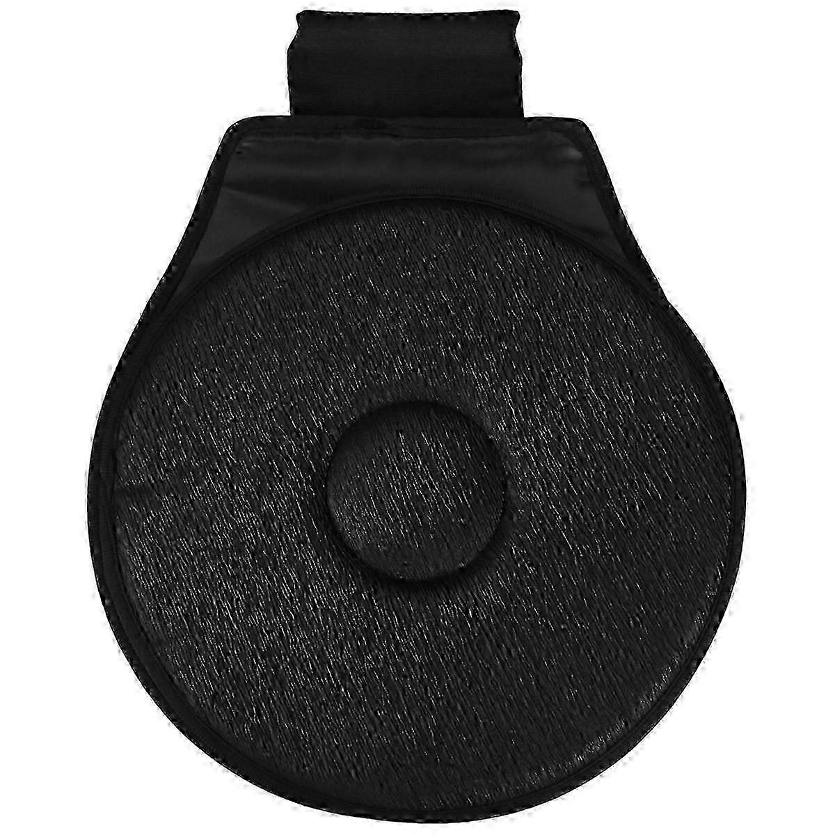 Rotating Car Seat Cushion with Memory Foam for Back Pain Relief and Mobility Support, 360-Degree Swivel Pad for Seniors
