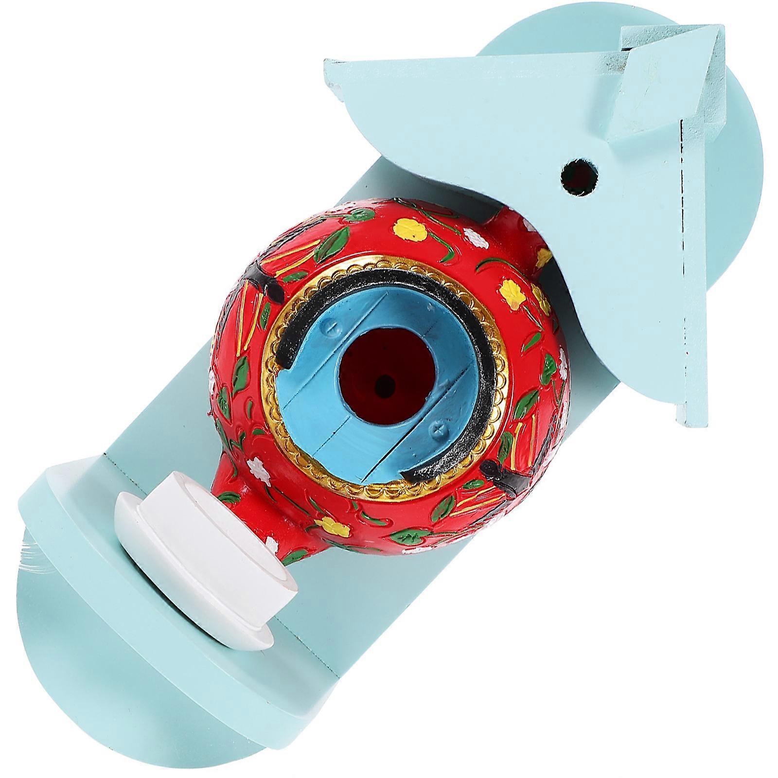 Teapot Shaped Bird House for Garden Decoration with 4Sets Included