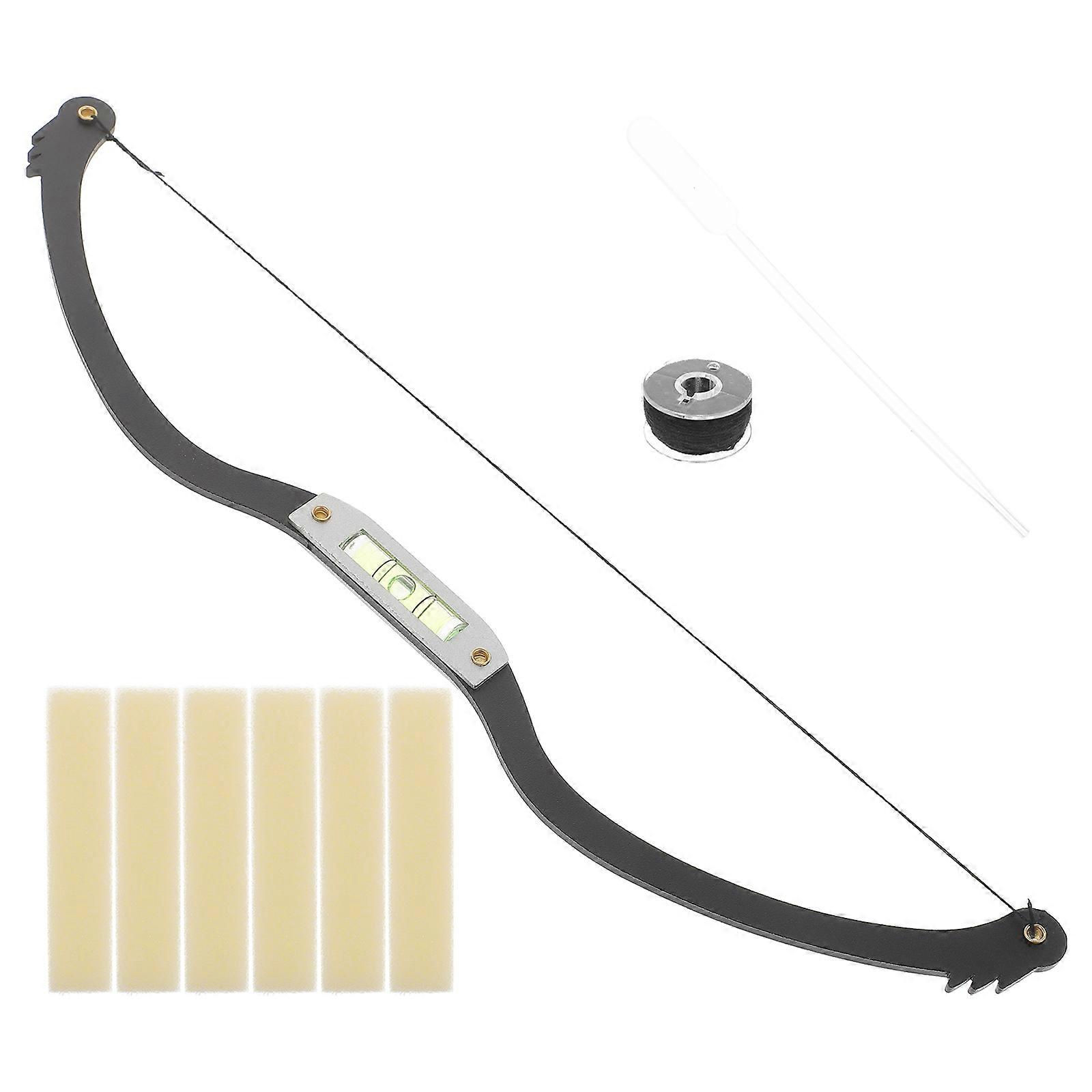 Black Eyebrow Corrector Ruler Professional Eyebrow Ruler for Home Use