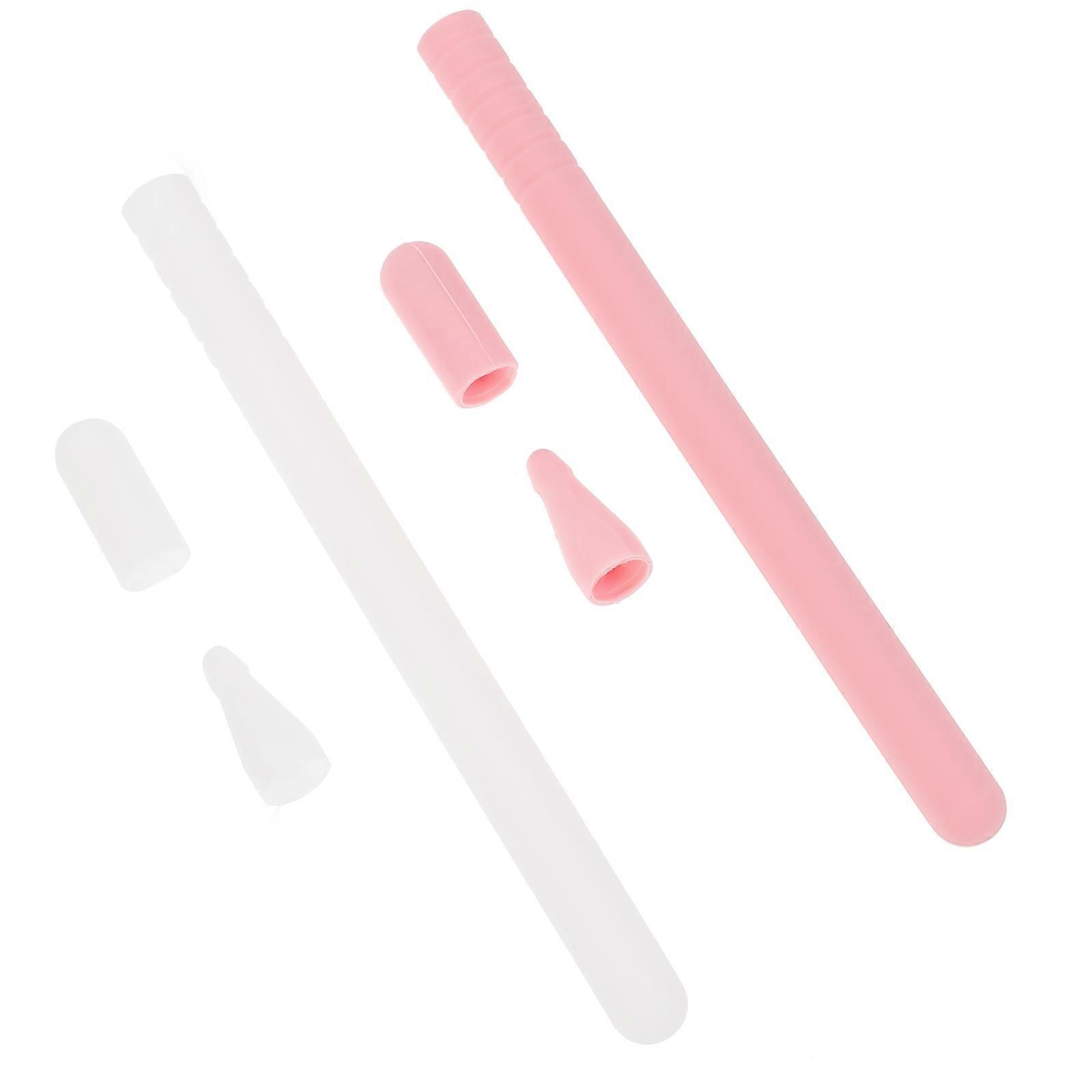 Stylus Pen Protective Cover for Shockproof Use 4Sets Compatible with Apple Pencil 2
