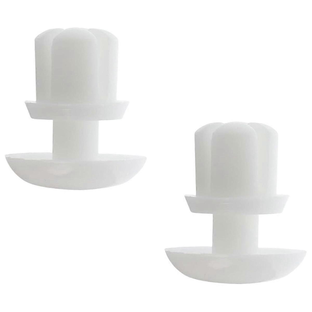 2pcs WB03X27704 WB02X10997 Microwave Button Locking for Microwave Waveguide Cover, Replaces AP6783280 4813990