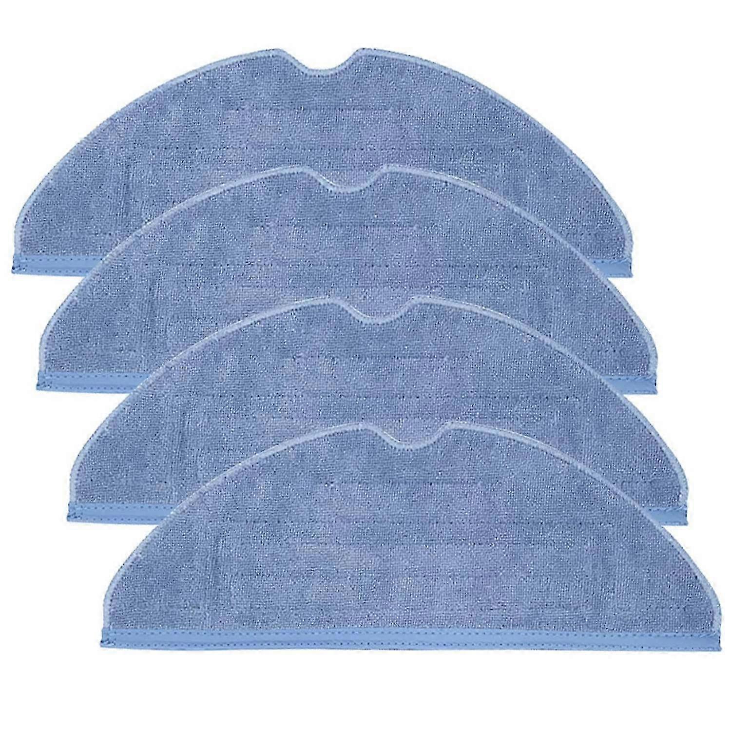4Pcs Mop Pads for T7 T7 Plus S7 Floor Wet Microfiber Pad