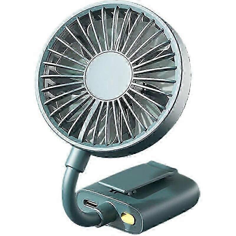 Silent Clip-on Fan, Mini Stroller Clip-on Fan With Adjustable Speed Silent Usb