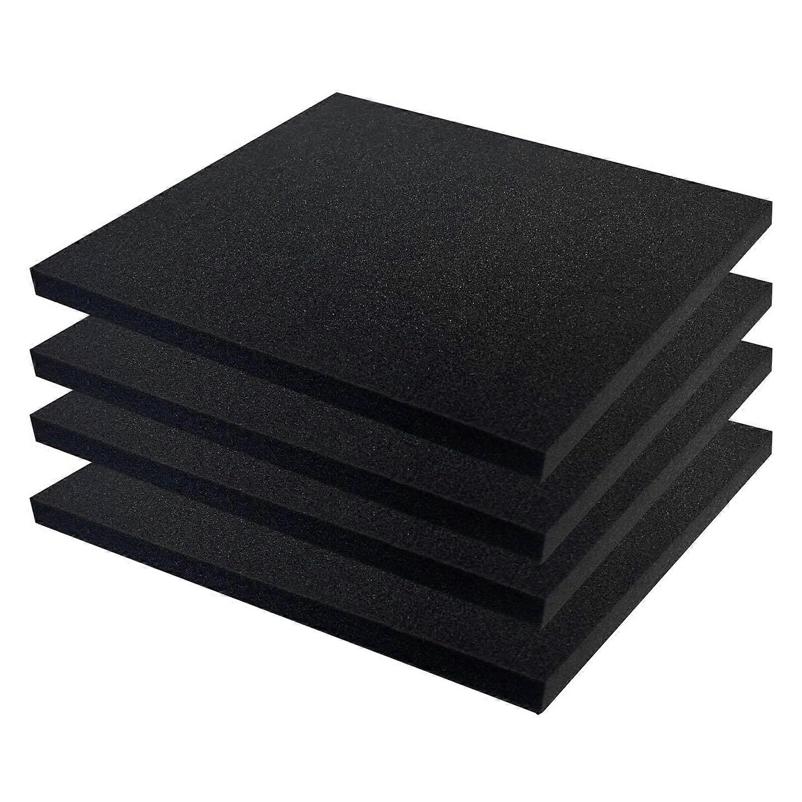 Customizable Foam Inserts 16x12inch 4 Pack Cuttable Polyurethane Sheets For Fragile Object Packaging  3cm thick