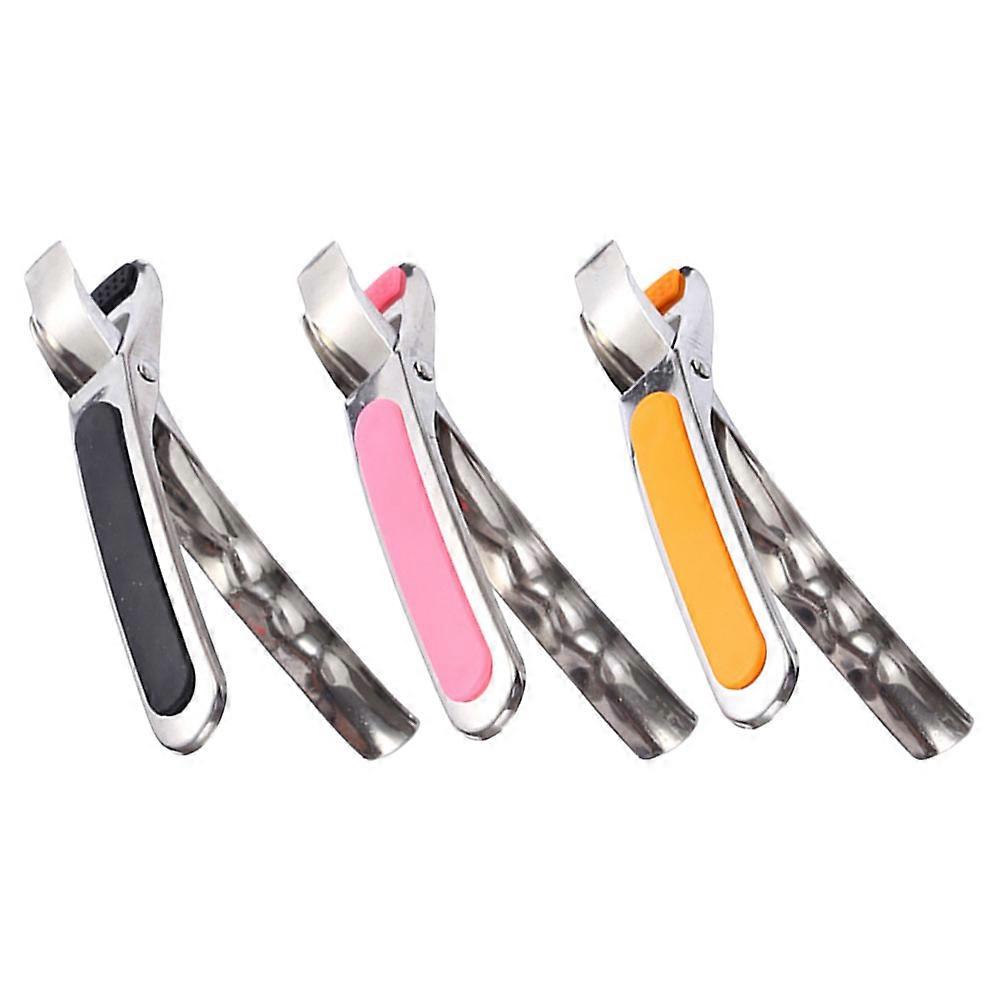 Multi-Purpose Anti-Scald Bowl Clips 3Pcs Stainless Steel Kitchen Utensils Suitable For Cooks And Homeowners