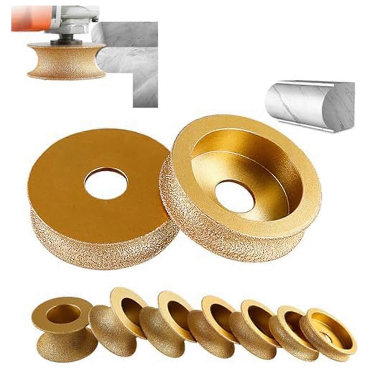 Edge Diamond Grinding Wheel, 3 Inch Profile Hand Diamond Wheel (15Mm)