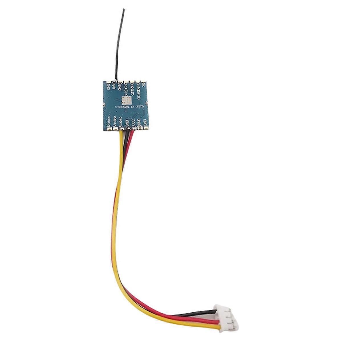 2.4G VRX Receiver Module 2570mhz Wireless Audio Video Receiver Module for CCTV Camera Video Receiver DIY Drone