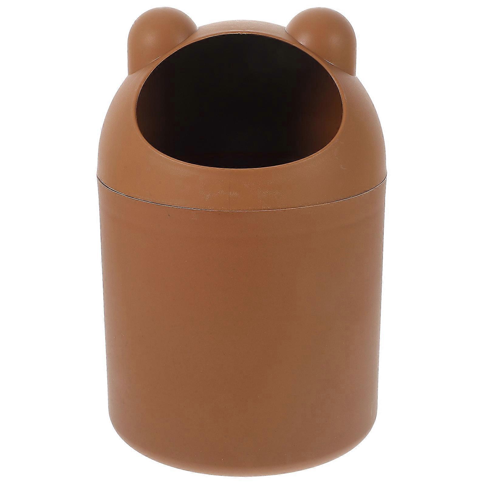 Adorable Trash Bin Desktop Trash Container for Office Use 2Pcs