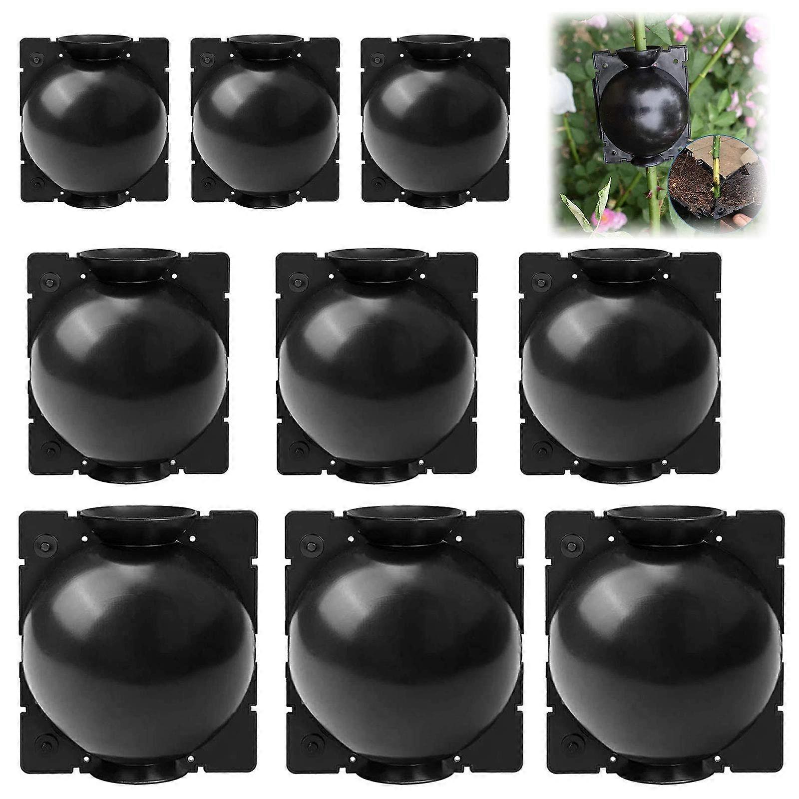 9PCS Reusable Plant Rooting Device Assisted Cutting Asexual Propagation Equipment Pressure Box Grafting 3L/3M/3S