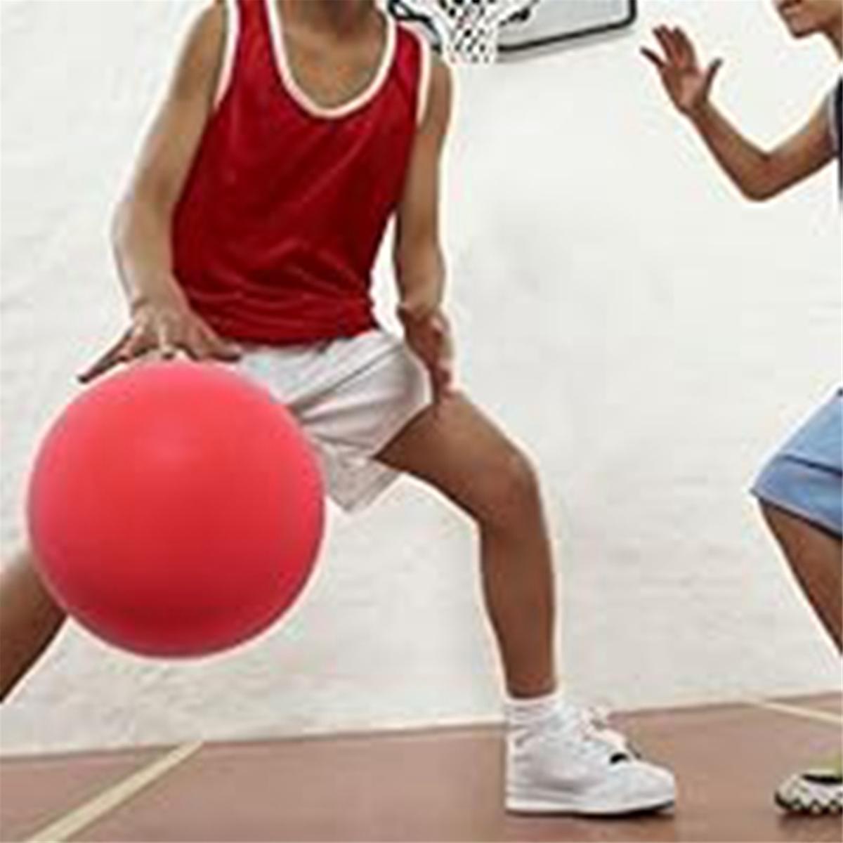 Quiet Basketball Indoor, Uncoated High-Density Foam Ball, Blue