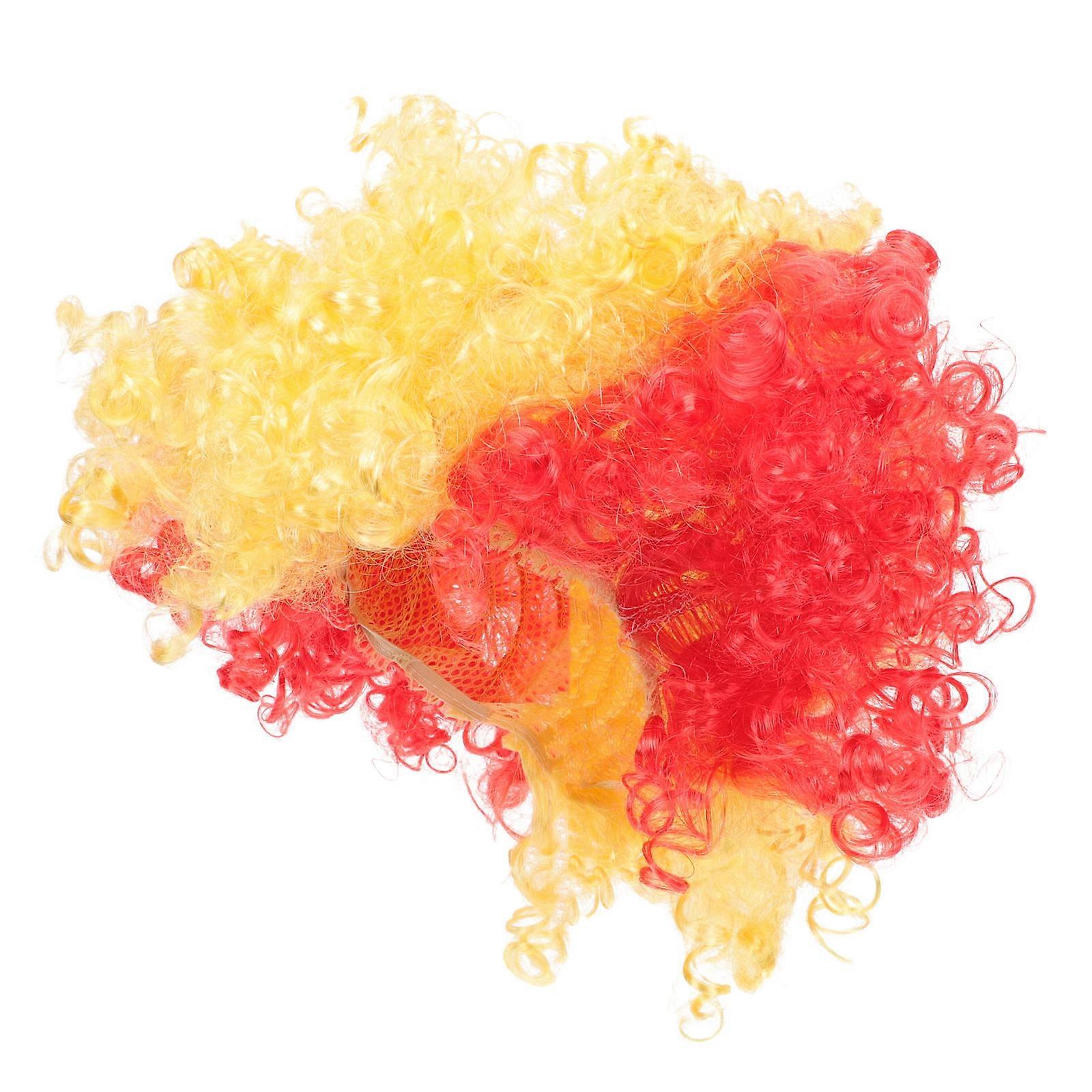 Party Supply Clown -Resistant for Decoration Multi-Color Wig
