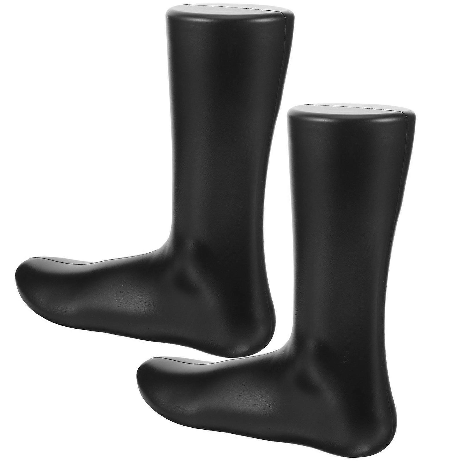 Reusable Shoe Mannequin Feet Model For Women Stylish Socks Display Holder 5 Pairs Perfect For Home Use Or Store Constraints