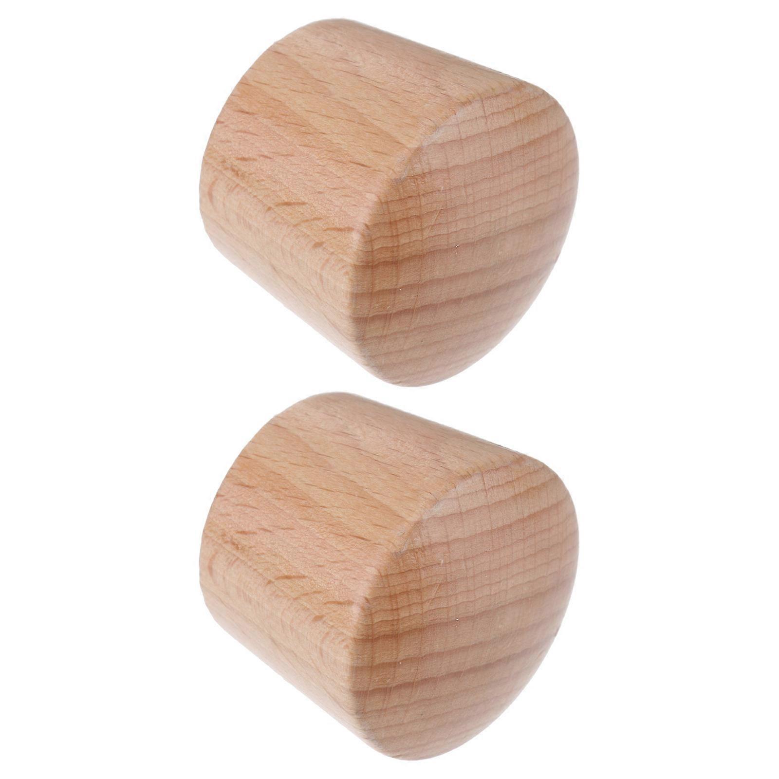 Replacement Soup Pot Lid Wooden Pot Lid Handle for Replacement 4Pcs