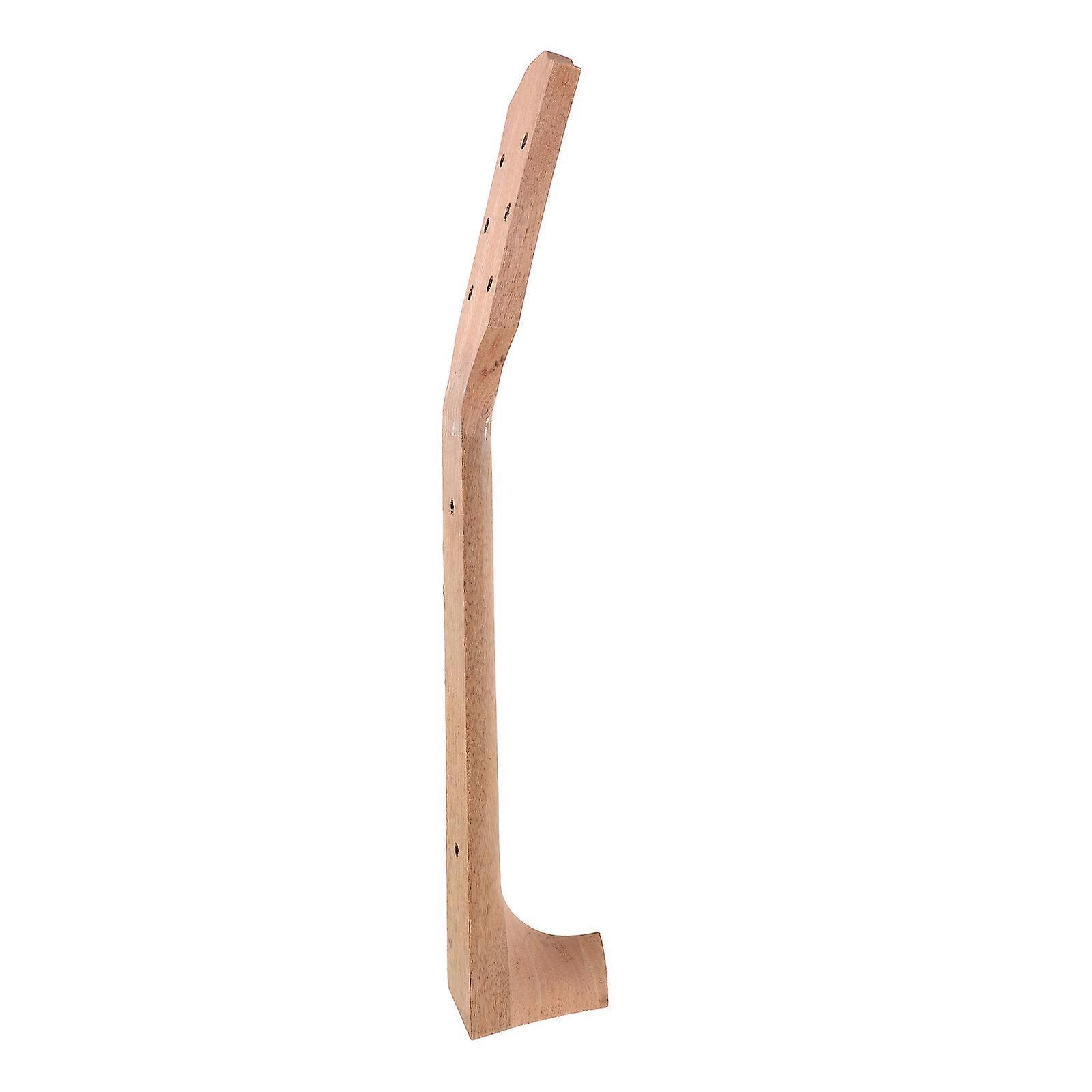 Guitar Neck Replacement 2Pcs Roasted Maple Fingerboard Half Paddle Headstock For Acoustic Guitar DIY Projects Durable Craftsmanship