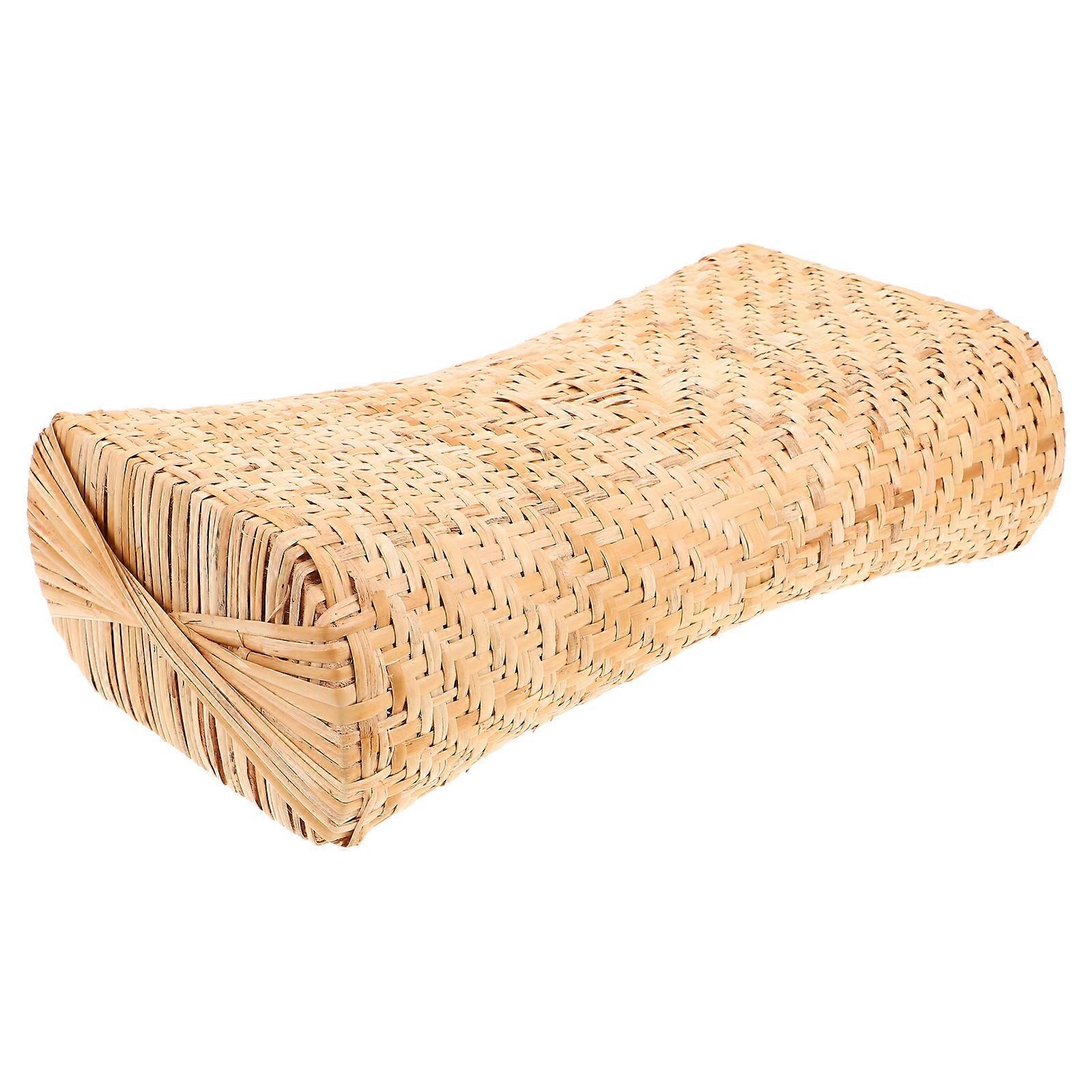 Breathable Rattan Pillow for Summer Cooling and Sweat Steam 3Pcs Set
