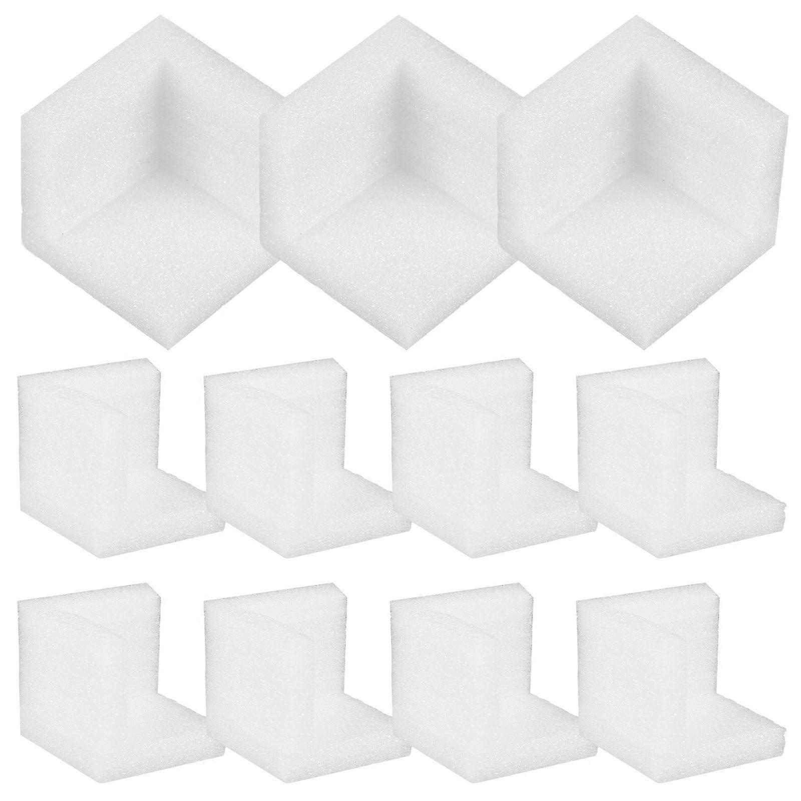 Packaging Edge Protectors Frame Corner Protector for Protection 36Pcs White