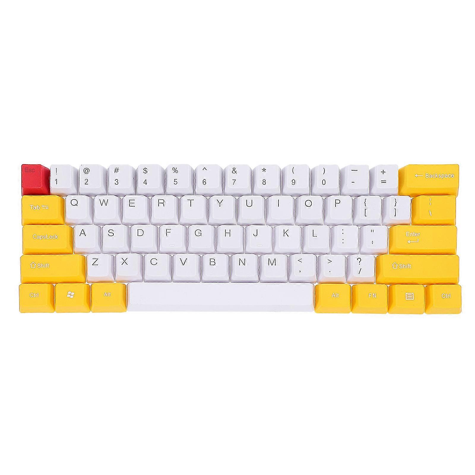 Computer Key Cap Mechanical Keyboard Dye Sublimation 8Sets