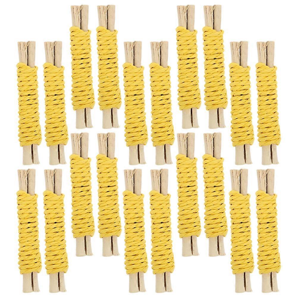 Pet Chew Toys Molar Sticks for Hamster Teeth 100Pcs
