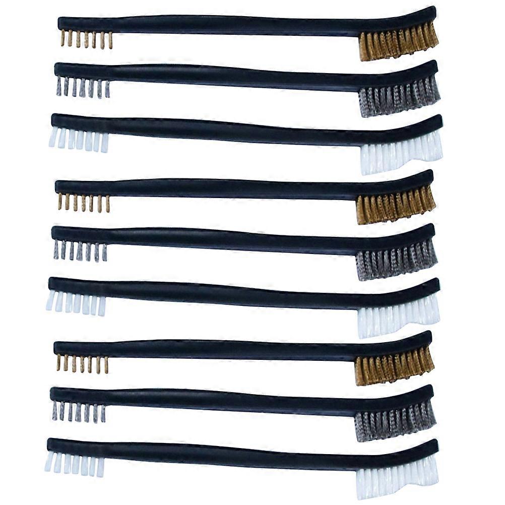 Motor Door Window Brush Double Headed Brush for Cleaning 18Pcs Pack