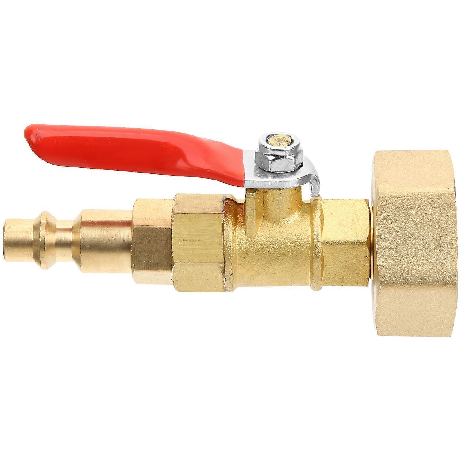 Water Hose Quick Connect Brass Blowout Adapter 5Pcs Winterizing Fitting