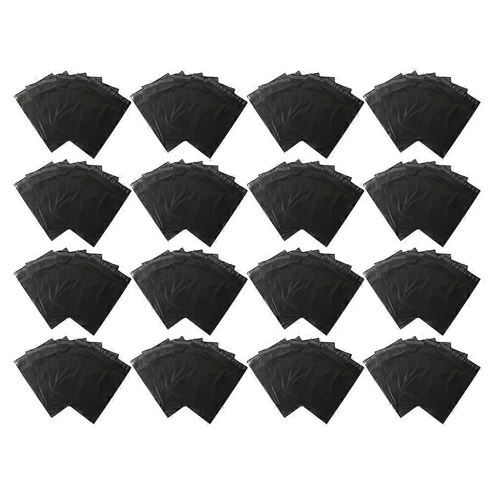 Waterproof Mailer Envelope for Storage Use 100Pcs Black Logistics Packing Bags