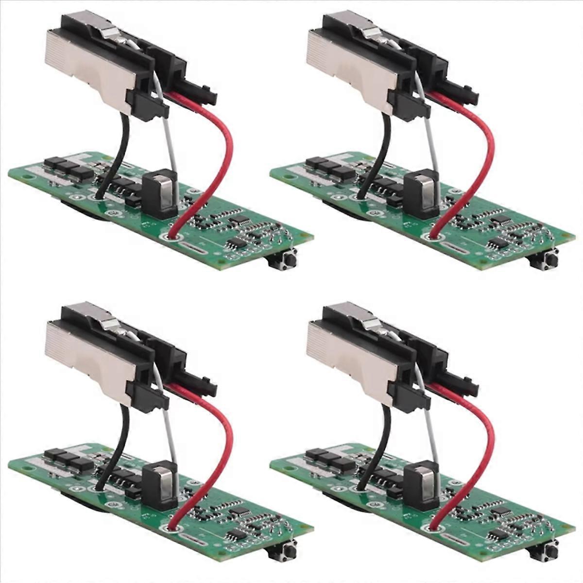 4Pcs Li- Battery Charging Protection Circuit Board for 18V Lithium Battery P108 P103 RB18L4 0 Protection Board