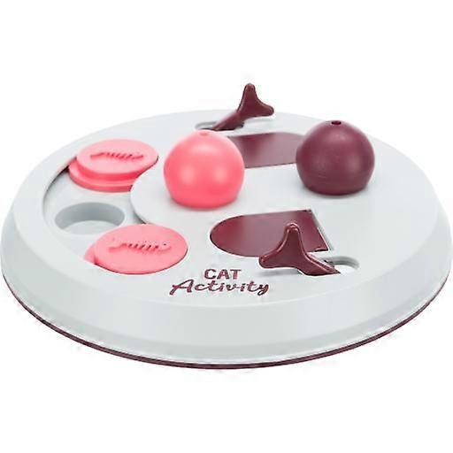 Trixie Flip Cat Activity Strategy Board Game Cherry / Pink / Light Gray