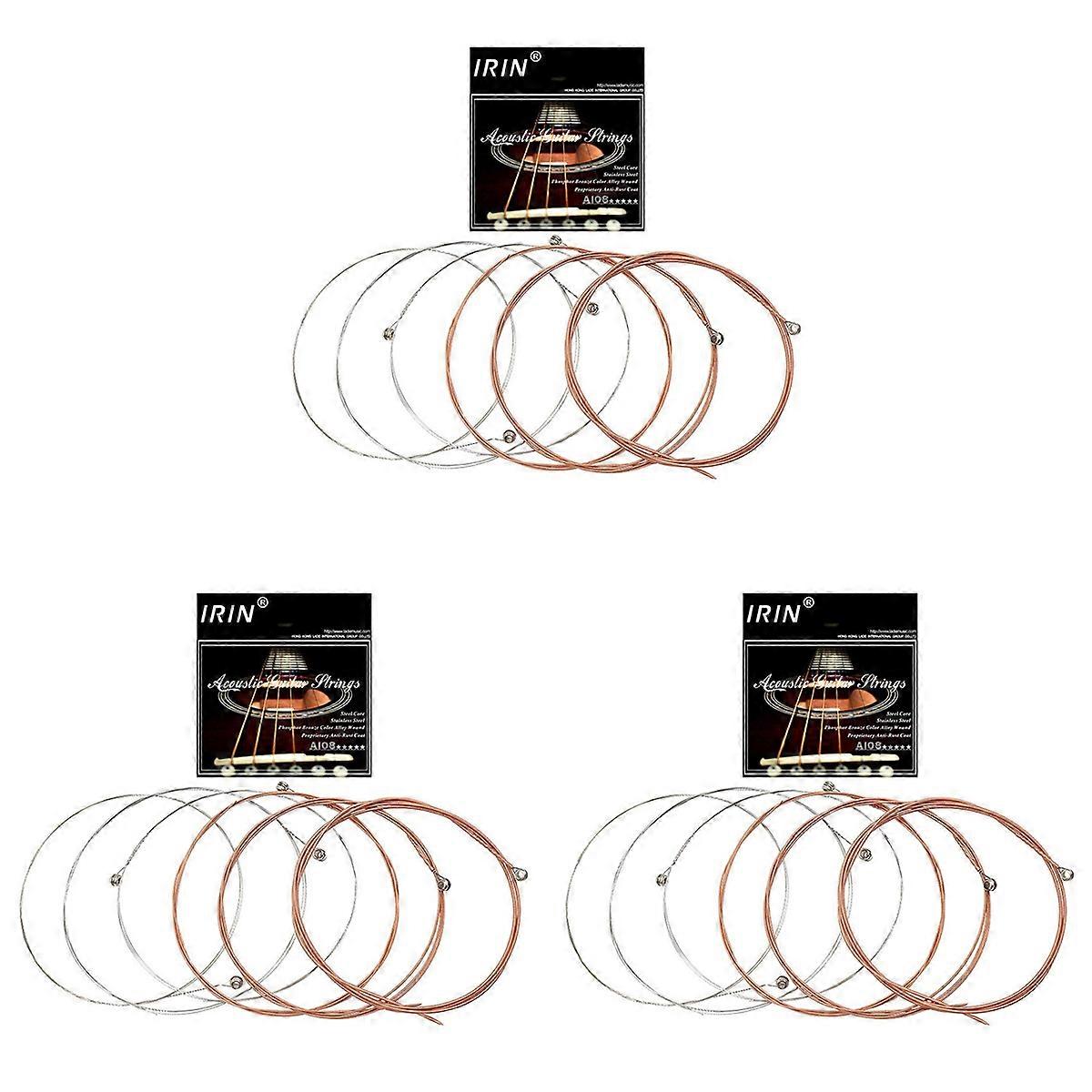  A108 6Pcs/Set String 009-045 Inch 6 Strings Guitar Parts