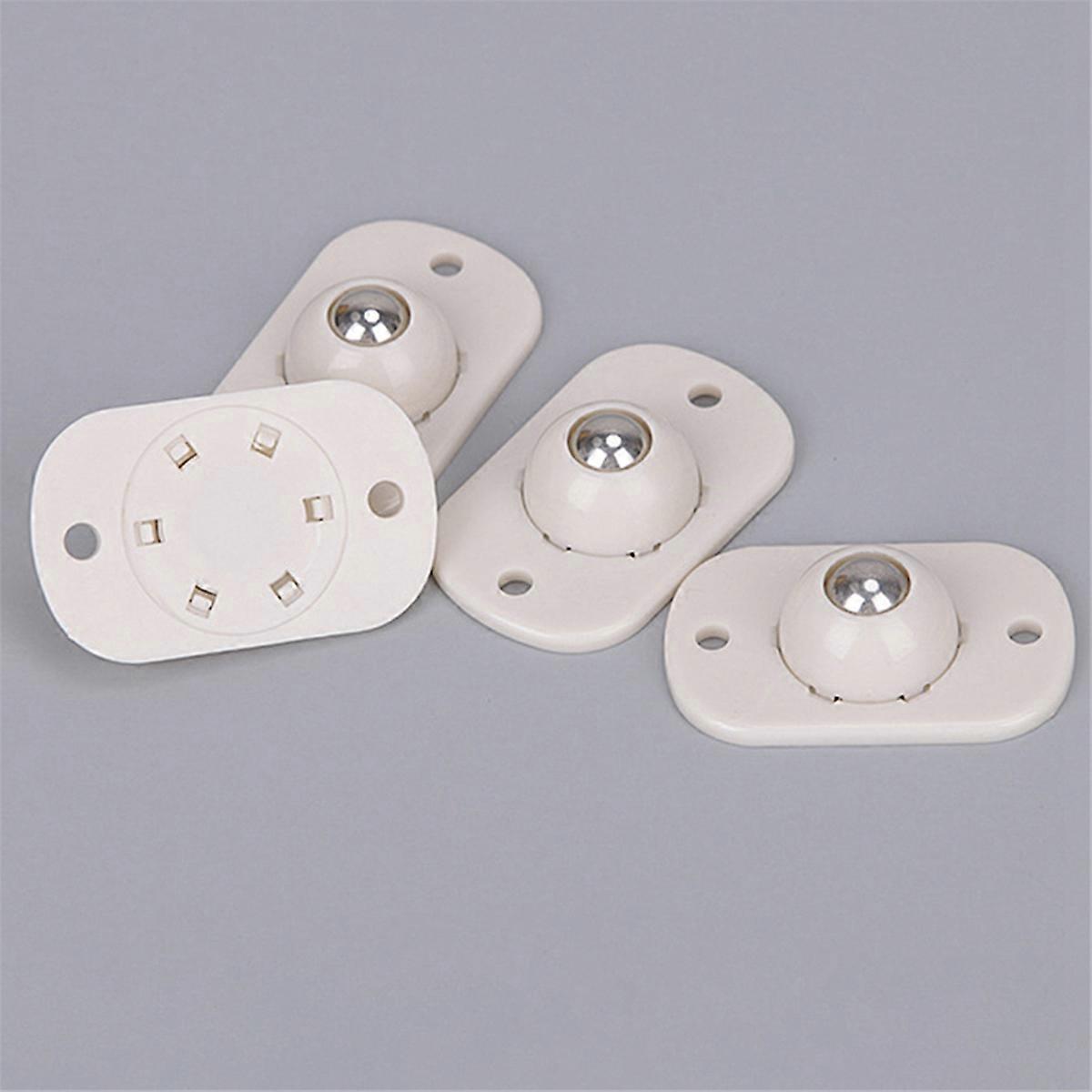 12 Pcs Self Adhesive Caster Rotation Roller for Appliances Speaker