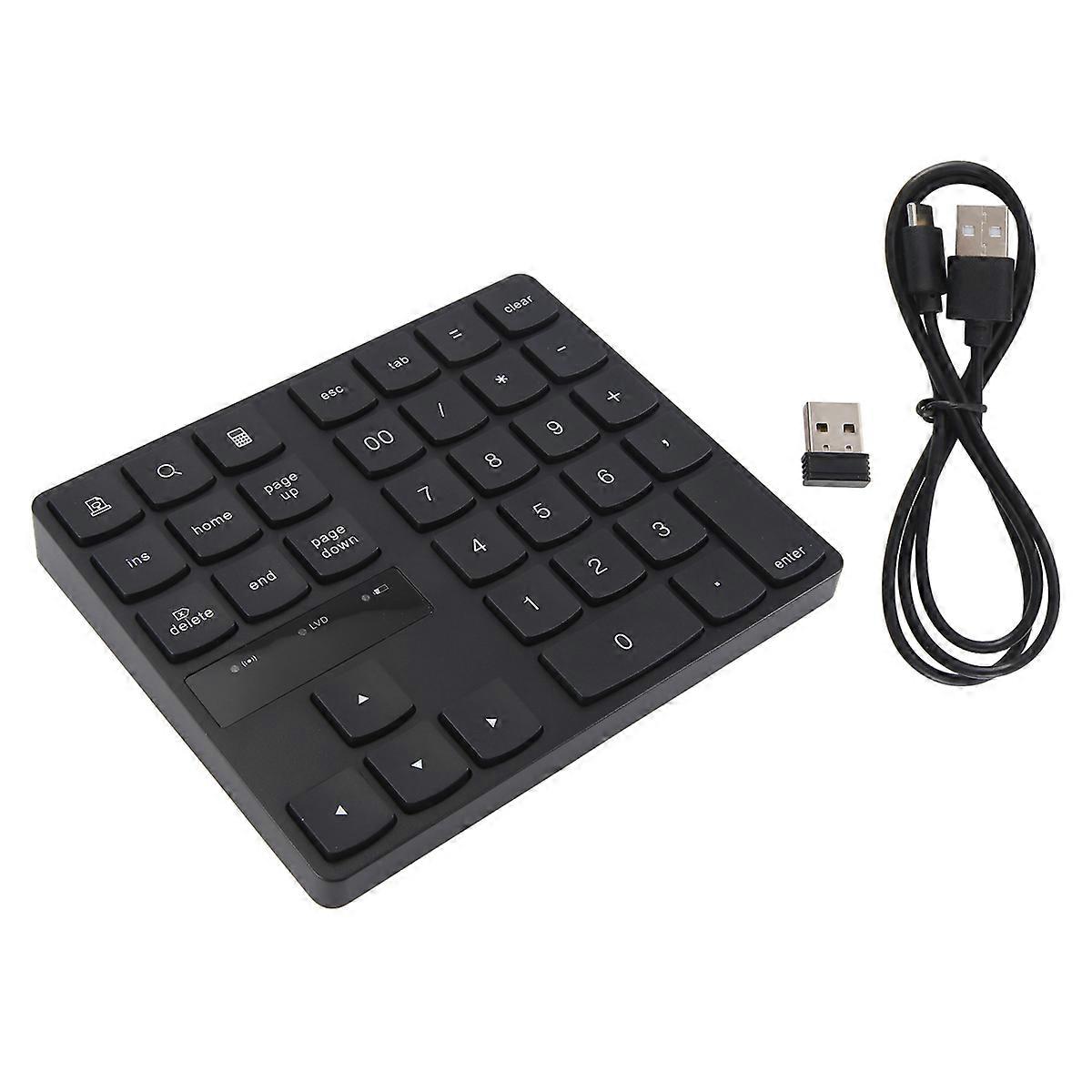 2.4G Wireless Numeric Keypad, with 35 Keys for PC/Laptop//