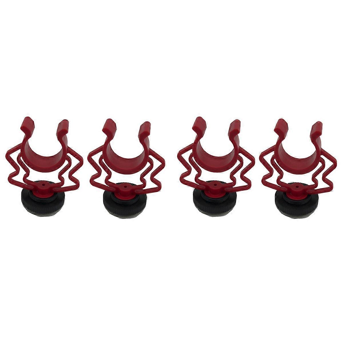 2PCS Universal Microphone Wavy Shock Mount Adapter Plastic