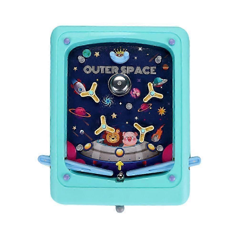 Children's table football game machine, pinball game, shooting game, maze game with ejection ball